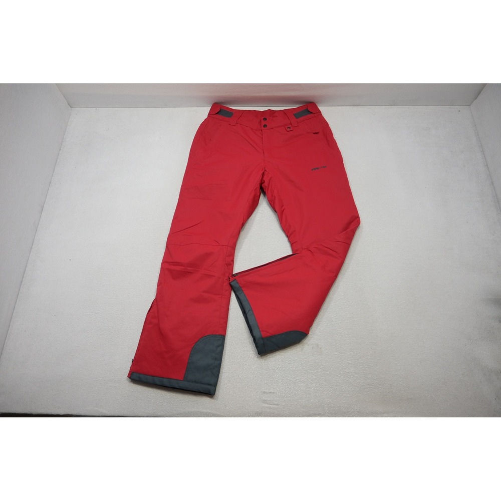 Arctix Snow Pants Womens Large Red Insulated Ski Snowboard Performance Excellent